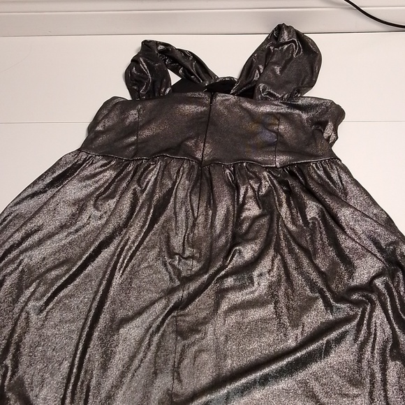 NWT Michel Studio collection dress 16 metalic  glitter off shoulder. Night out - Picture 7 of 7